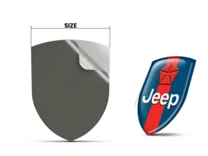 Jeep Logo Stickers Business Design Max Racing Premium